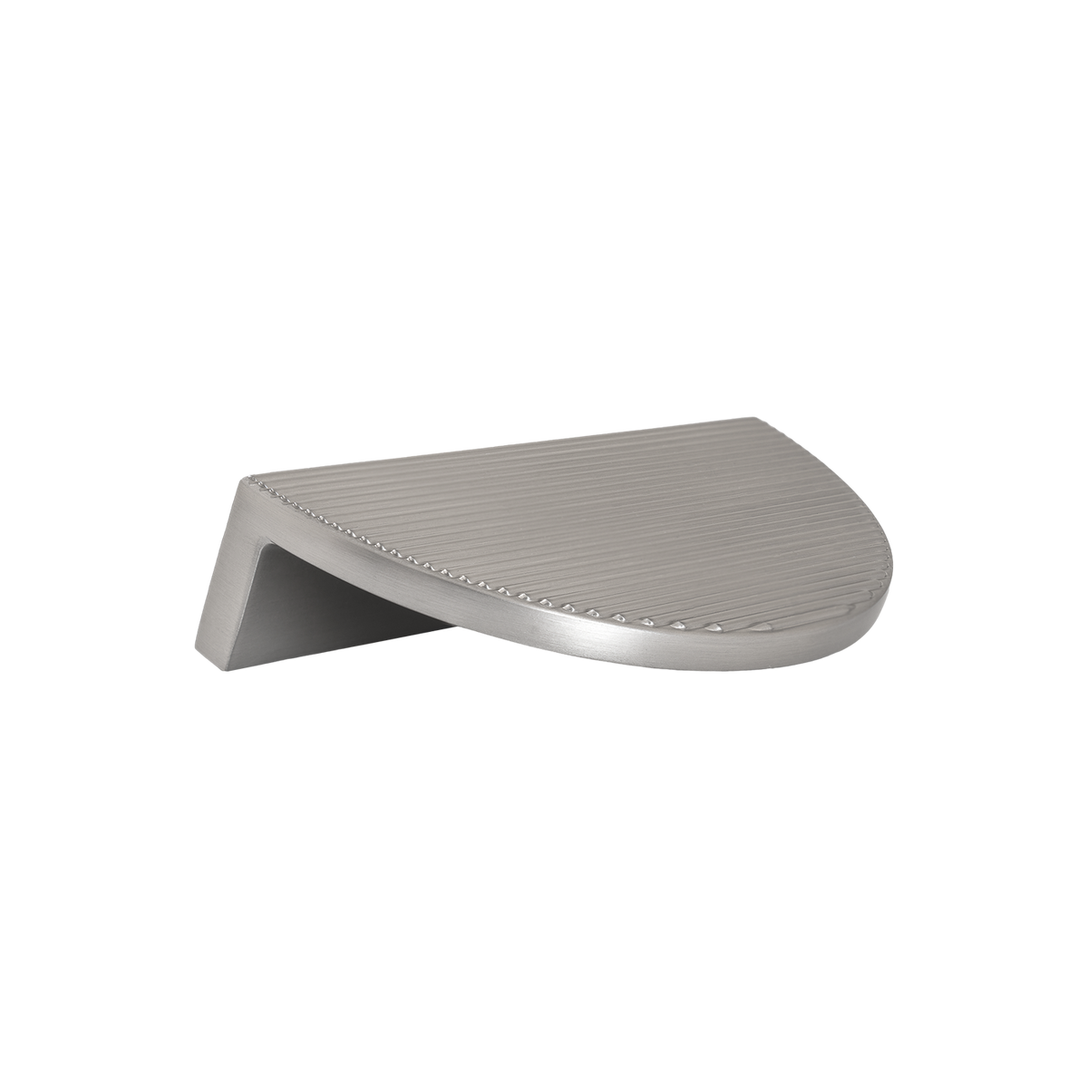 Momo Barrington Eclipse Ribbed Pull Handle 96mm in Dull Brushed Nickel