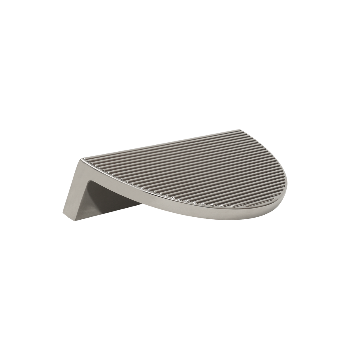 Momo Barrington Eclipse Ribbed Pull Handle 96mm in Polished Nickel