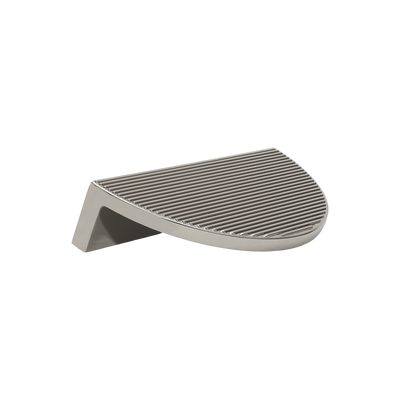 Momo Barrington Eclipse Ribbed Pull Handle 96mm in Polished Nickel