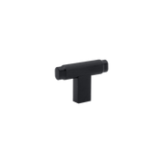 Momo Brooklyn T Knob 55mm in Brushed Black