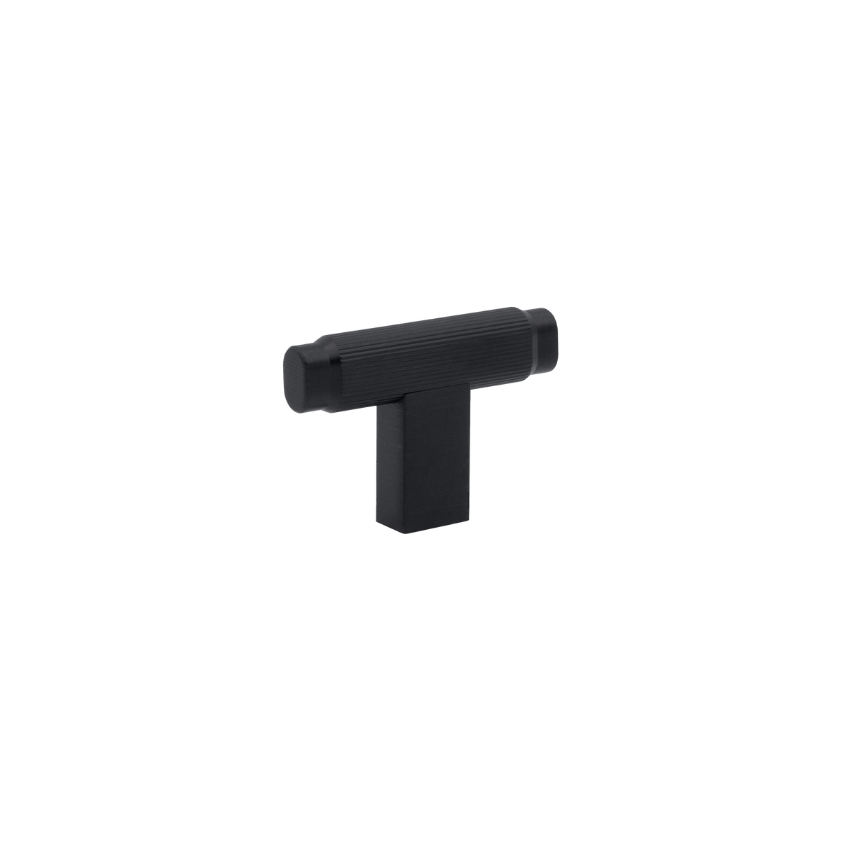 Momo Brooklyn T Knob 55mm in Brushed Black