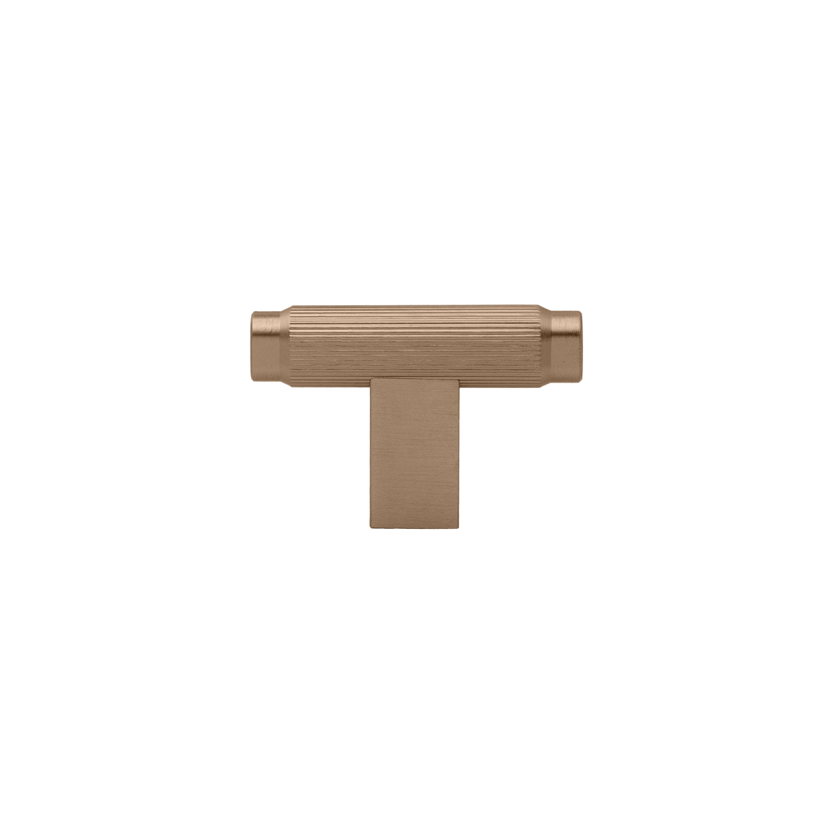 Momo Brooklyn T Knob 55mm in Brushed Dark Brass - view 2