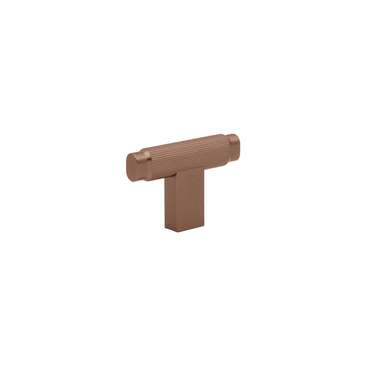 Momo Brooklyn T Knob 55mm in Brushed Bronze