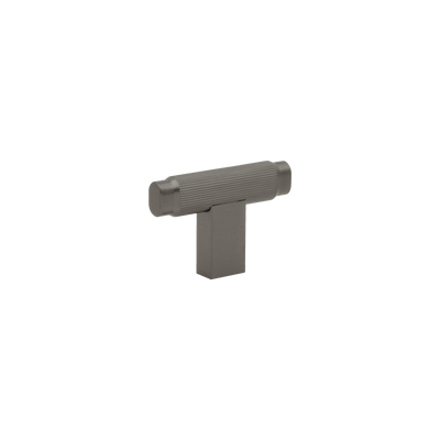 Momo Brooklyn T Knob 55mm in Black Titanium
