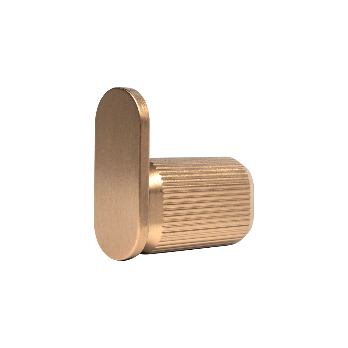 Momo Brooklyn Wall Hook 70mm in Brushed Dark Brass