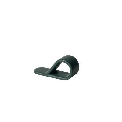 Momo Belt Loop Knob 63mm in Forest Green