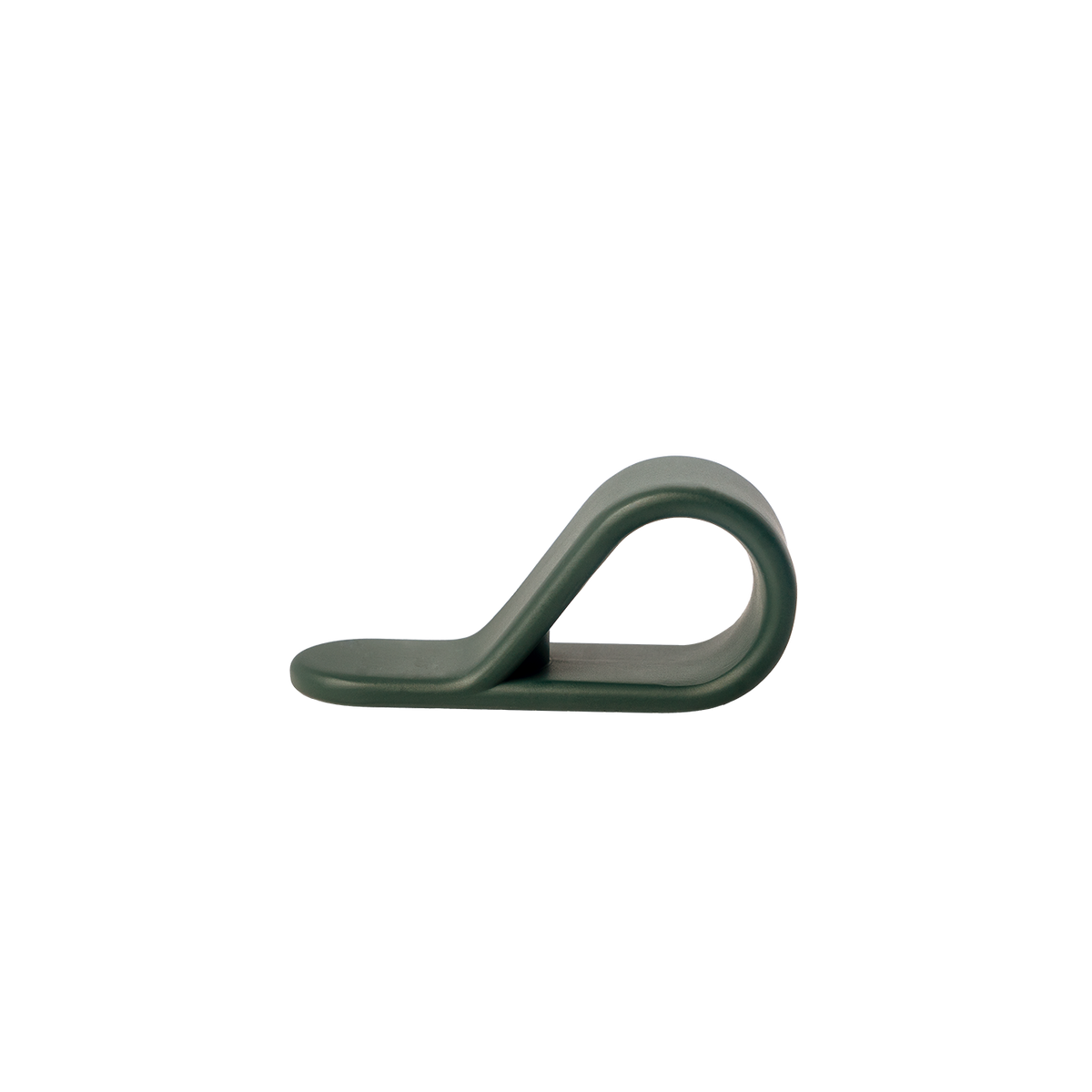 Momo Belt Loop Knob 63mm in Forest Green - view 2