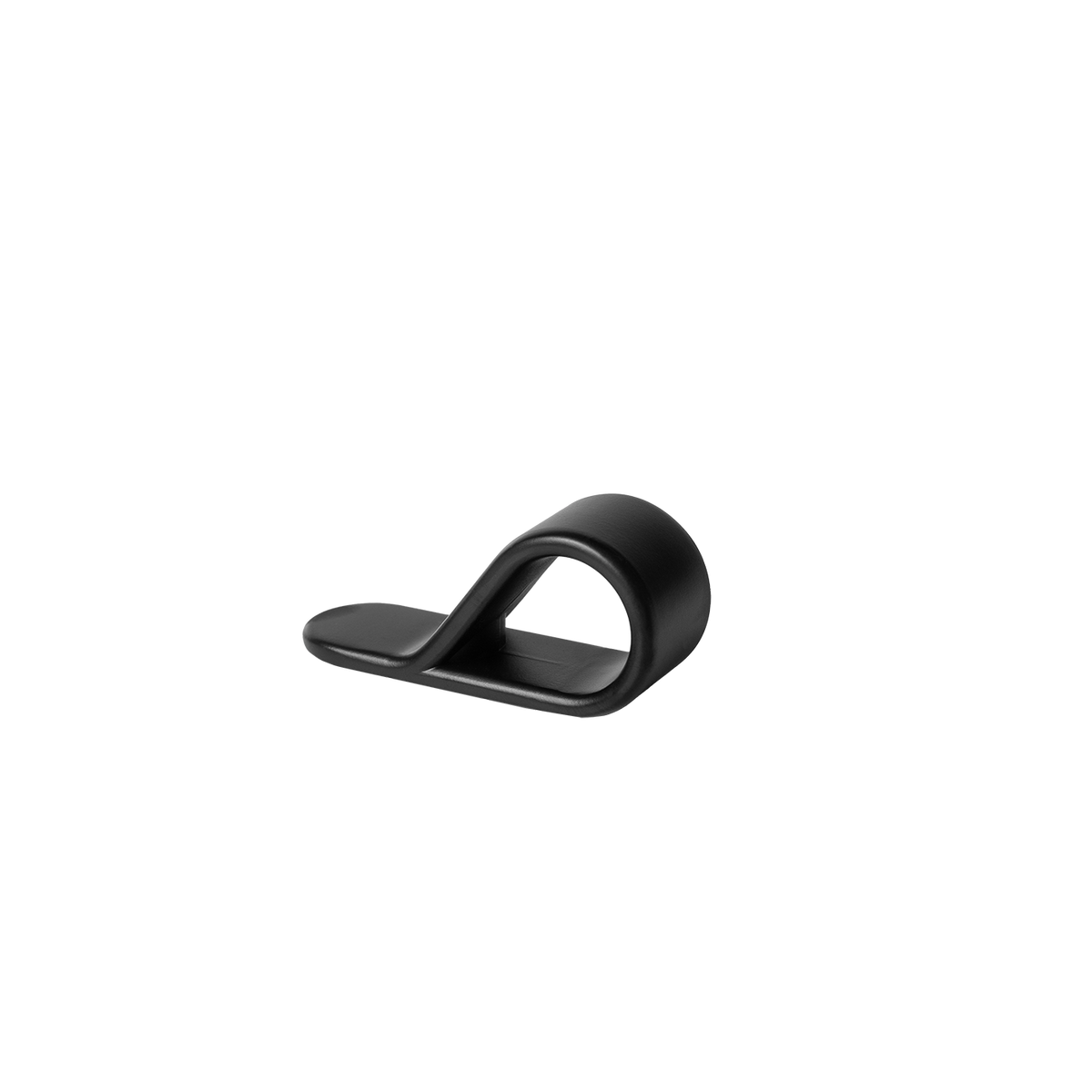Momo Belt Loop Knob 63mm in Matt Black