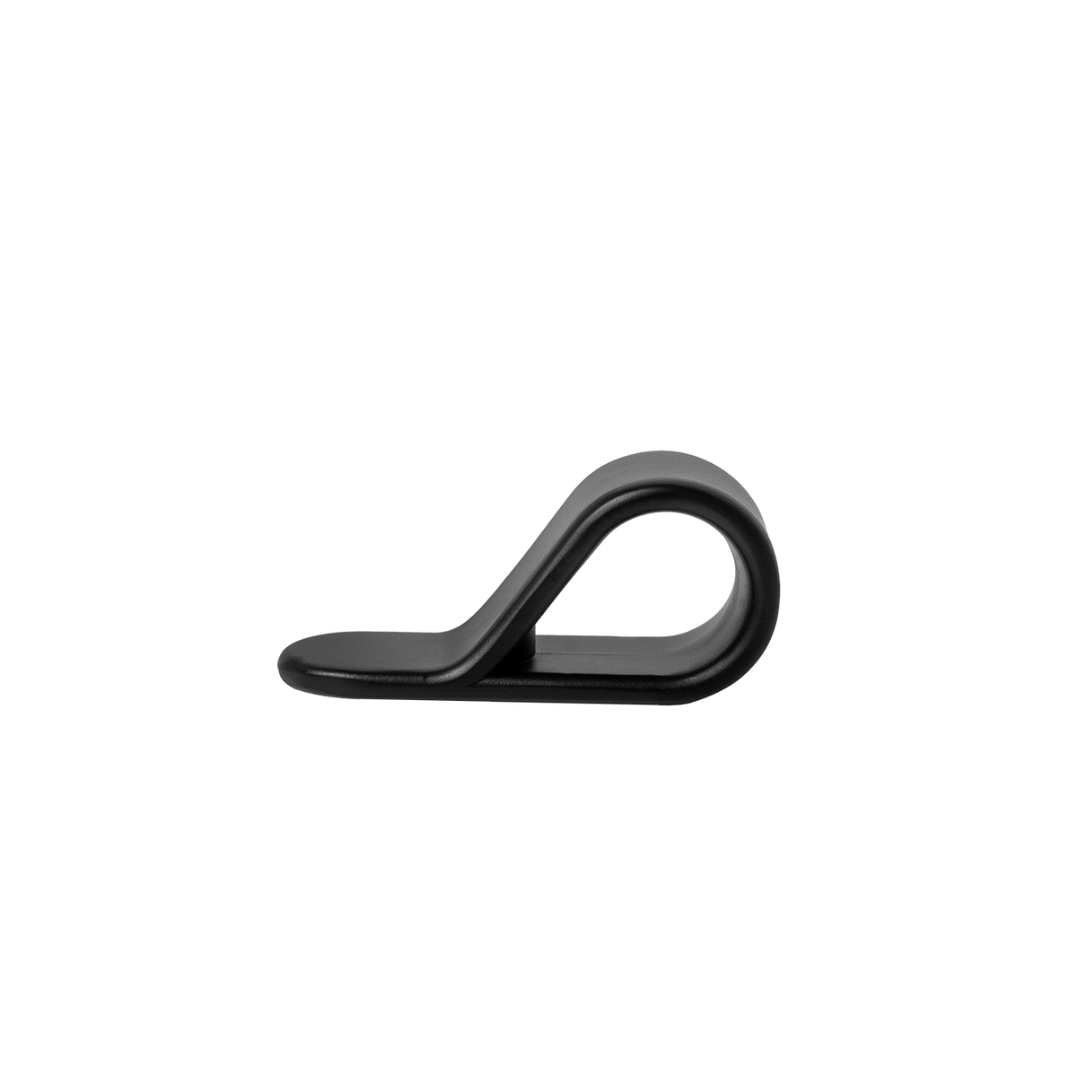 Momo Belt Loop Knob 63mm in Matt Black - view 2
