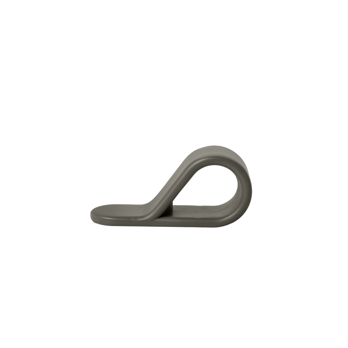 Momo Belt Loop Knob 63mm in Moss Grey - view 2