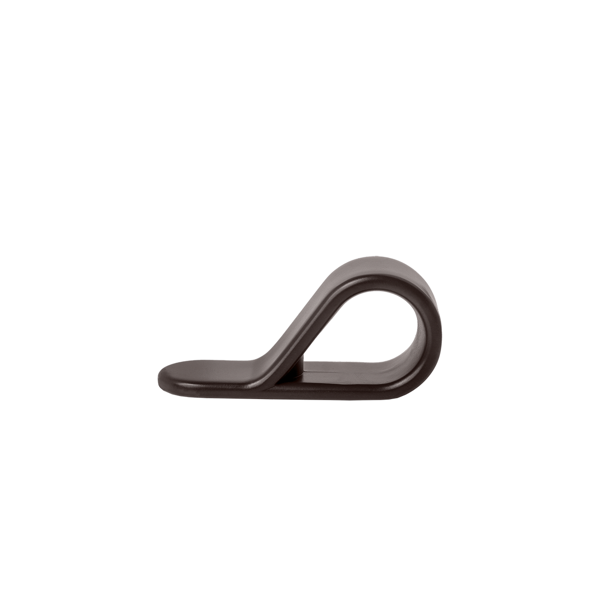 Momo Belt Loop Knob 63mm in Mocca - view 2