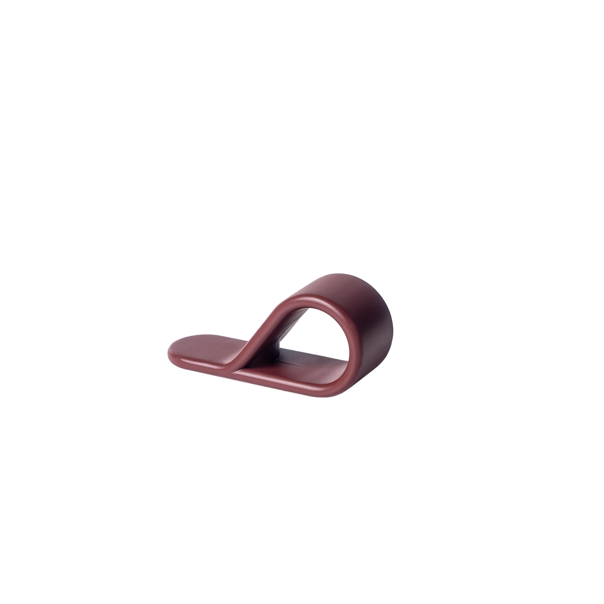 Momo Belt Loop Knob 63mm in Volcano Red