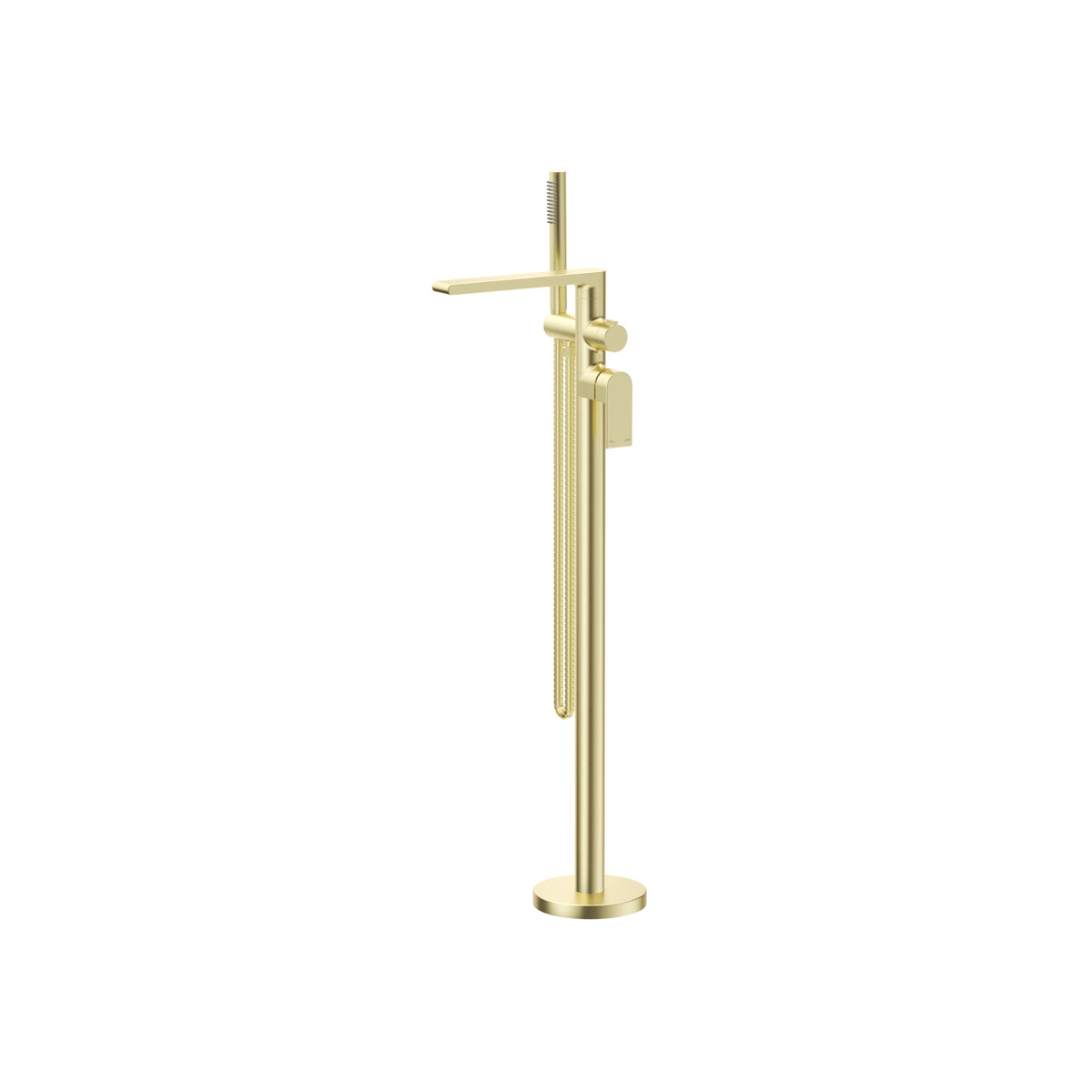 Bella Vista Beki Freestanding Bath Mixer with Hand Shower - Trim Kit Only - French Gold