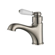 Modern National Bordeaux Basin Mixer - Brushed Nickel