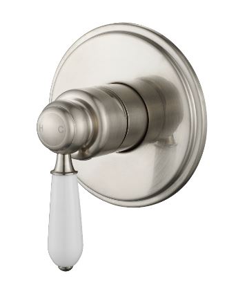 Modern National Bordeaux Shower Mixer