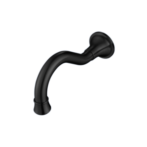Modern National Bordeaux Bath Spout - Matte Black