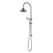 Modern National Bordeaux Shower Column Set - Brushed Nickel