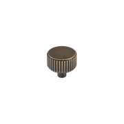 Momo Barrington Round Knob 32mm in Dark Brushed Brass