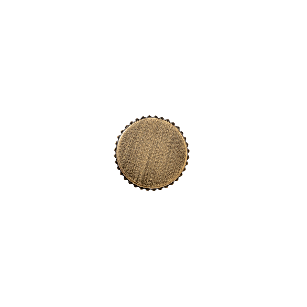 Momo Barrington Round Knob 32mm in Dark Brushed Brass - view 3