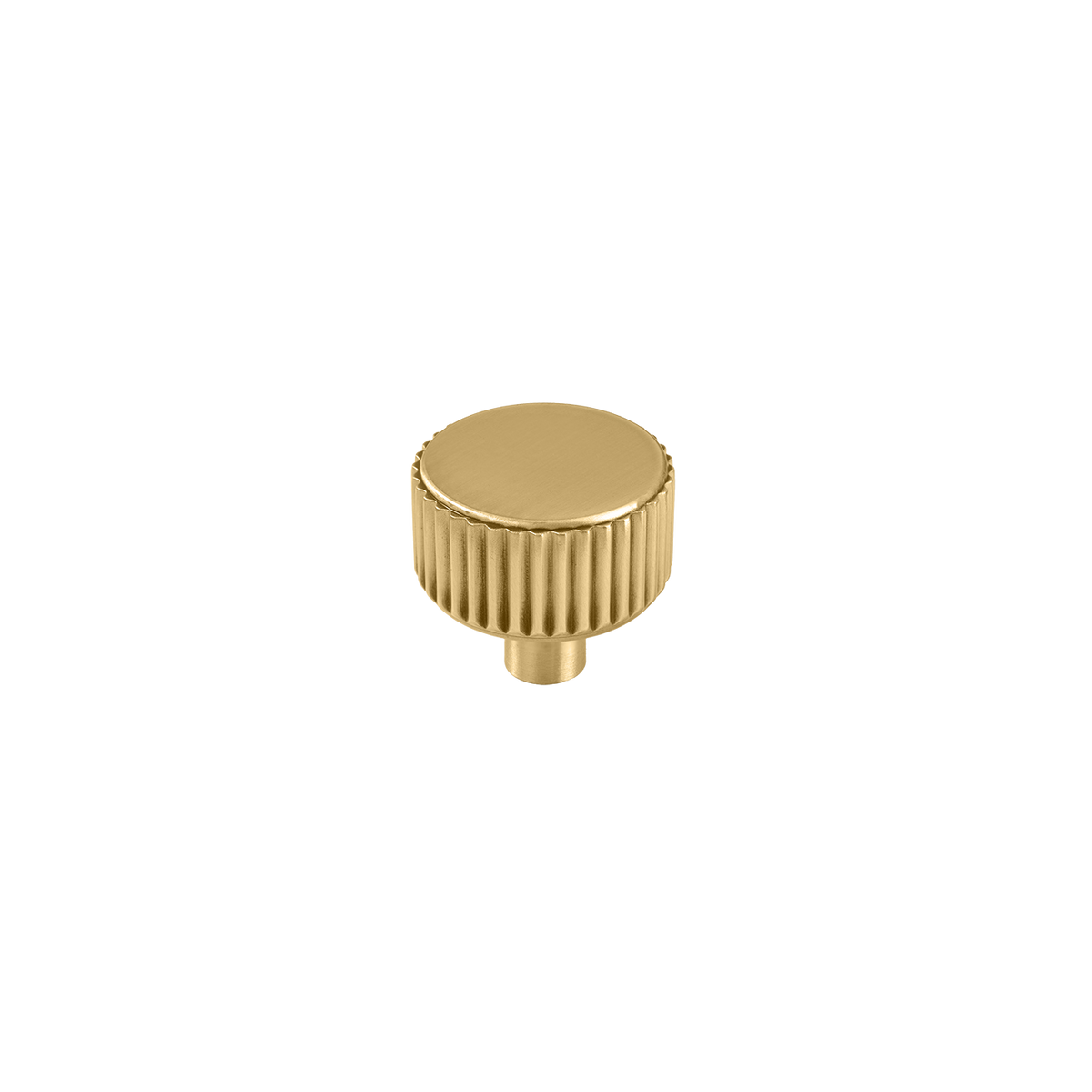 Momo Barrington Round Knob 32mm in Matt Brass