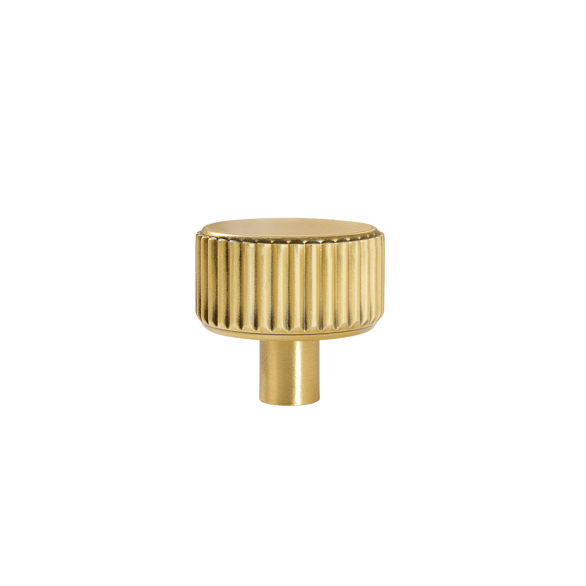 Momo Barrington Round Knob 32mm in Matt Brass - view 2