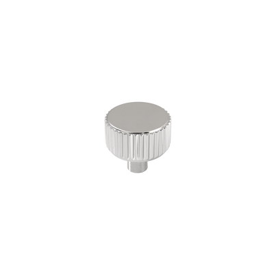 Momo Barrington Round Knob 32mm in Polished Nickel