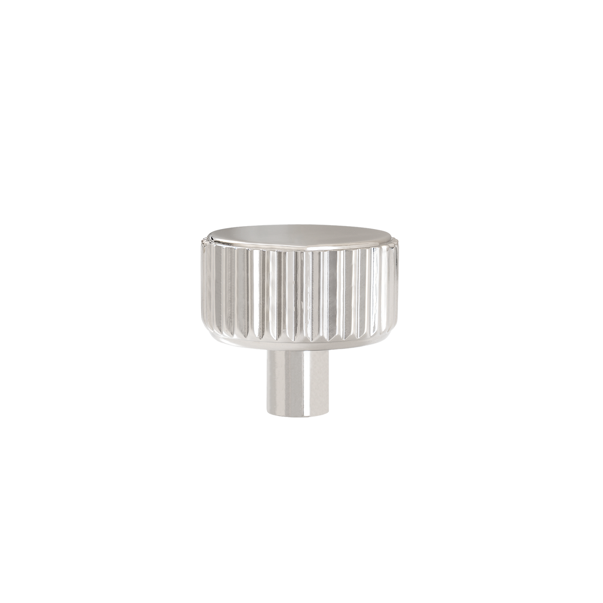 Momo Barrington Round Knob 32mm in Polished Nickel - view 2