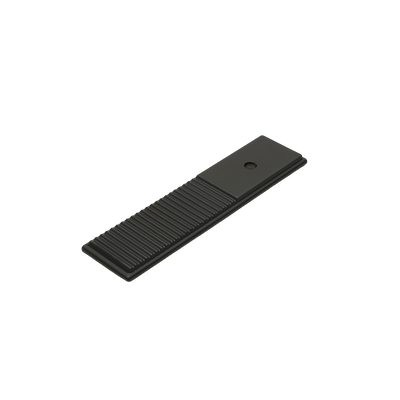 Momo Barrington Round Knob Backplate 32mm in Matt Black