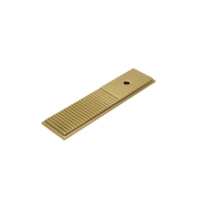 Momo Barrington Round Knob Backplate 32mm in Matt Brass