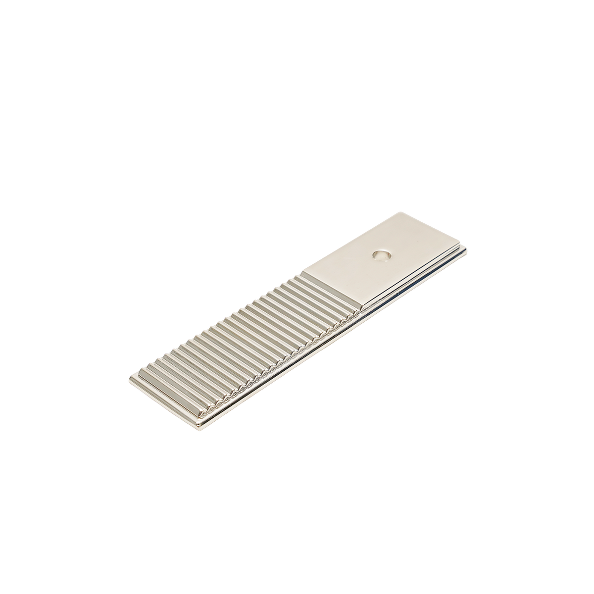 Momo Barrington Round Knob Backplate 32mm in Polished Nickel