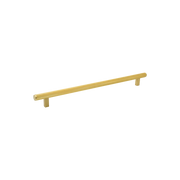 Momo Bellevue Knurled Appliance Pull Solid Brass 416mm Brushed Satin Brass