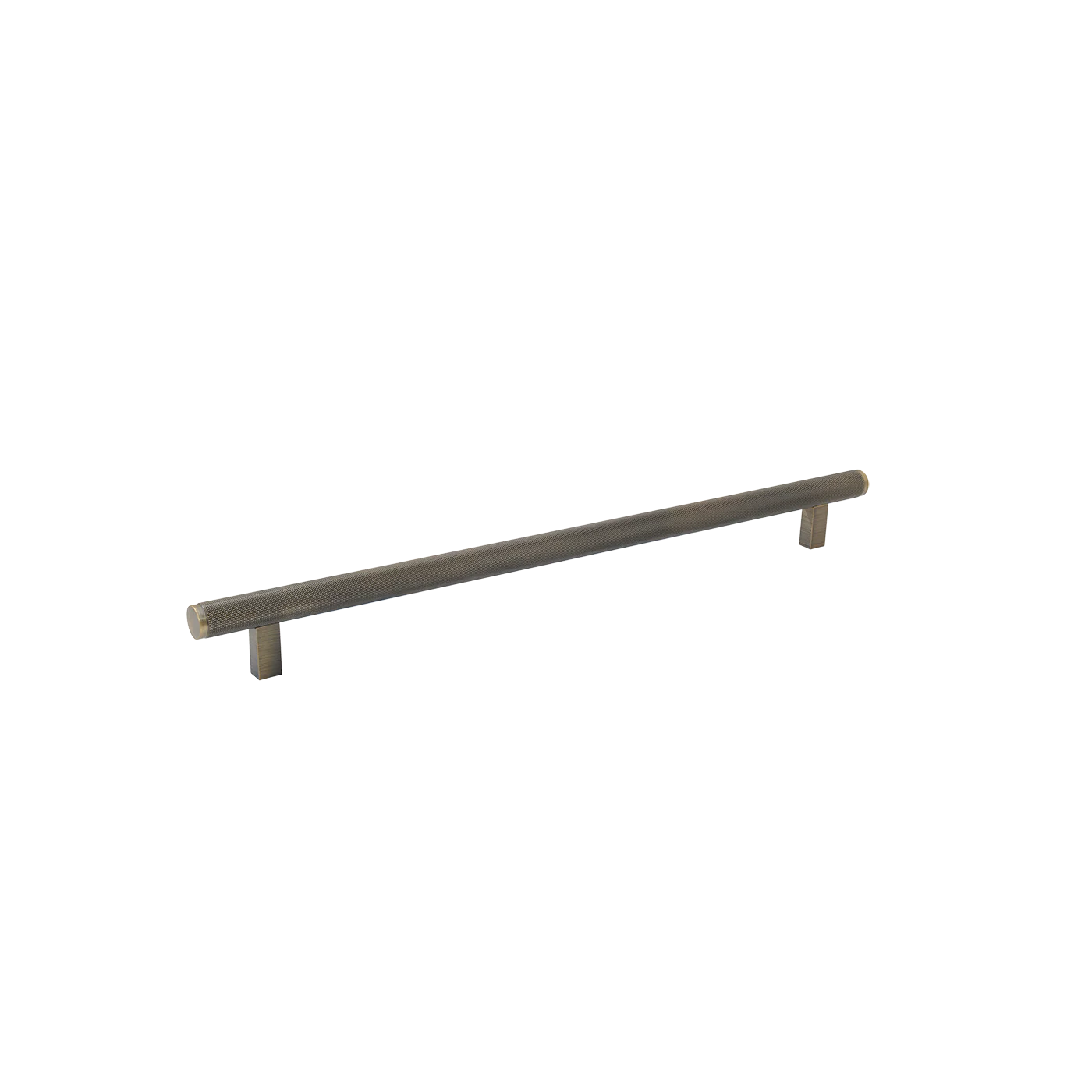 Momo Bellevue Knurled Appliance Pull Solid Brass 416mm Dark Brushed Brass