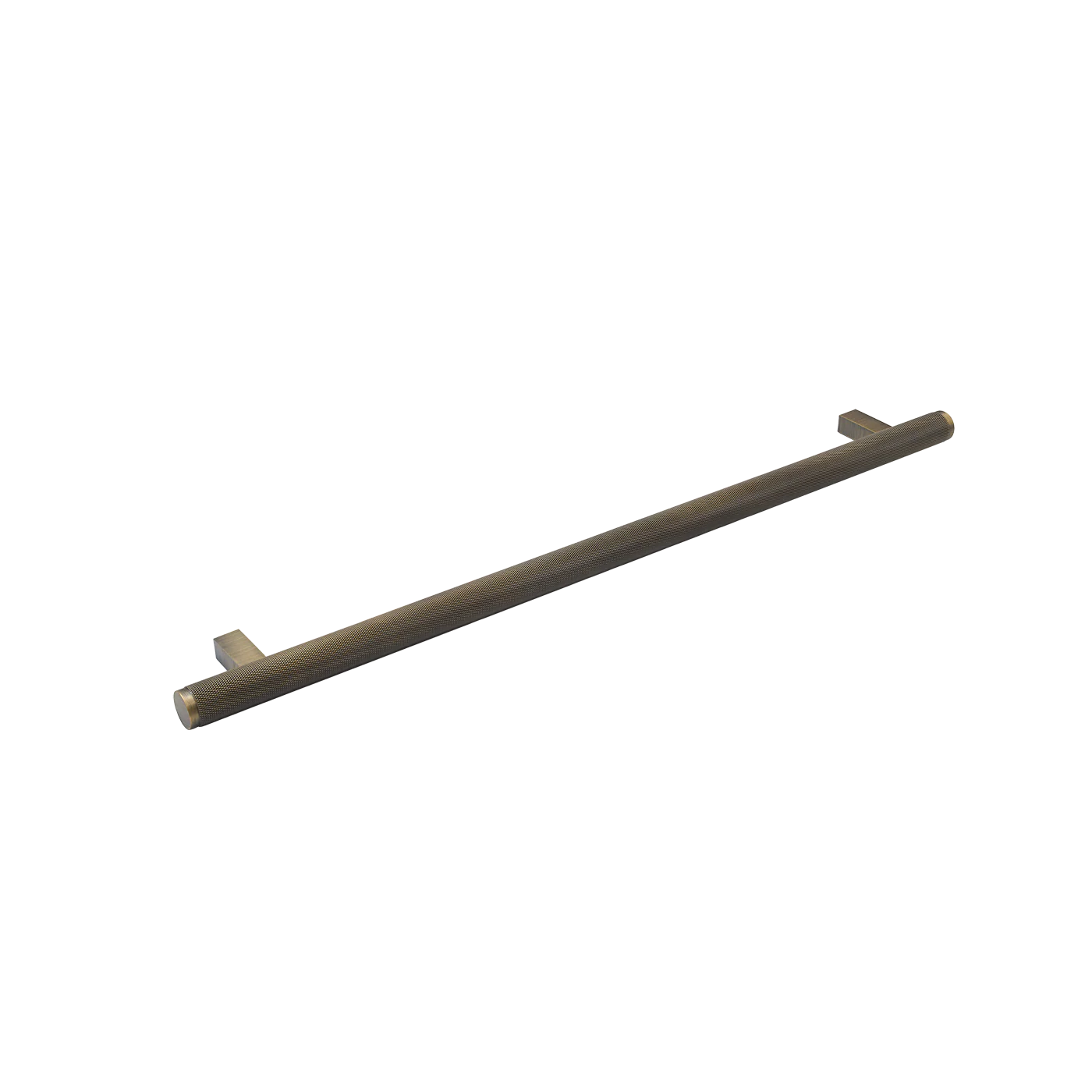 Momo Bellevue Knurled Appliance Pull Solid Brass 416mm Dark Brushed Brass