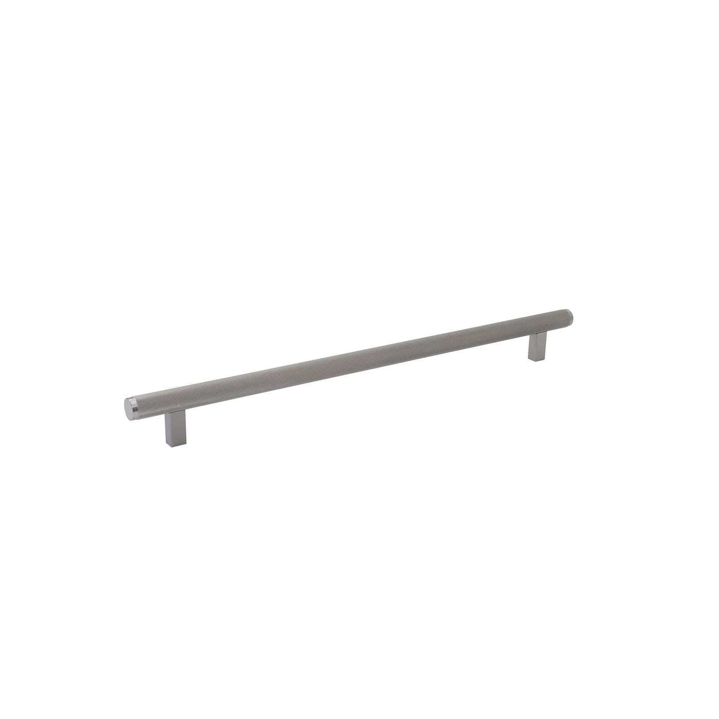 Momo Bellevue Knurled Appliance Pull Solid Brass 416mm Dull Brushed Nickel