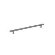 Momo Bellevue Knurled Appliance Pull Solid Brass 416mm Dull Brushed Nickel