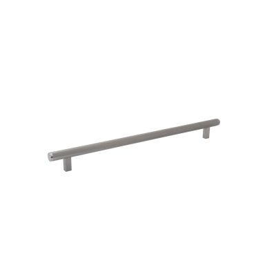 Momo Bellevue Knurled Appliance Pull Solid Brass 416mm Dull Brushed Nickel