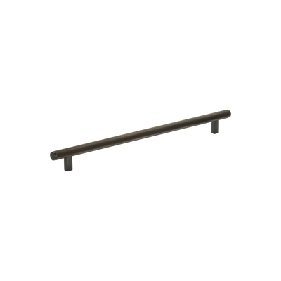 Momo Bellevue Knurled Appliance Pull Solid Brass 416mm Dark Bronze