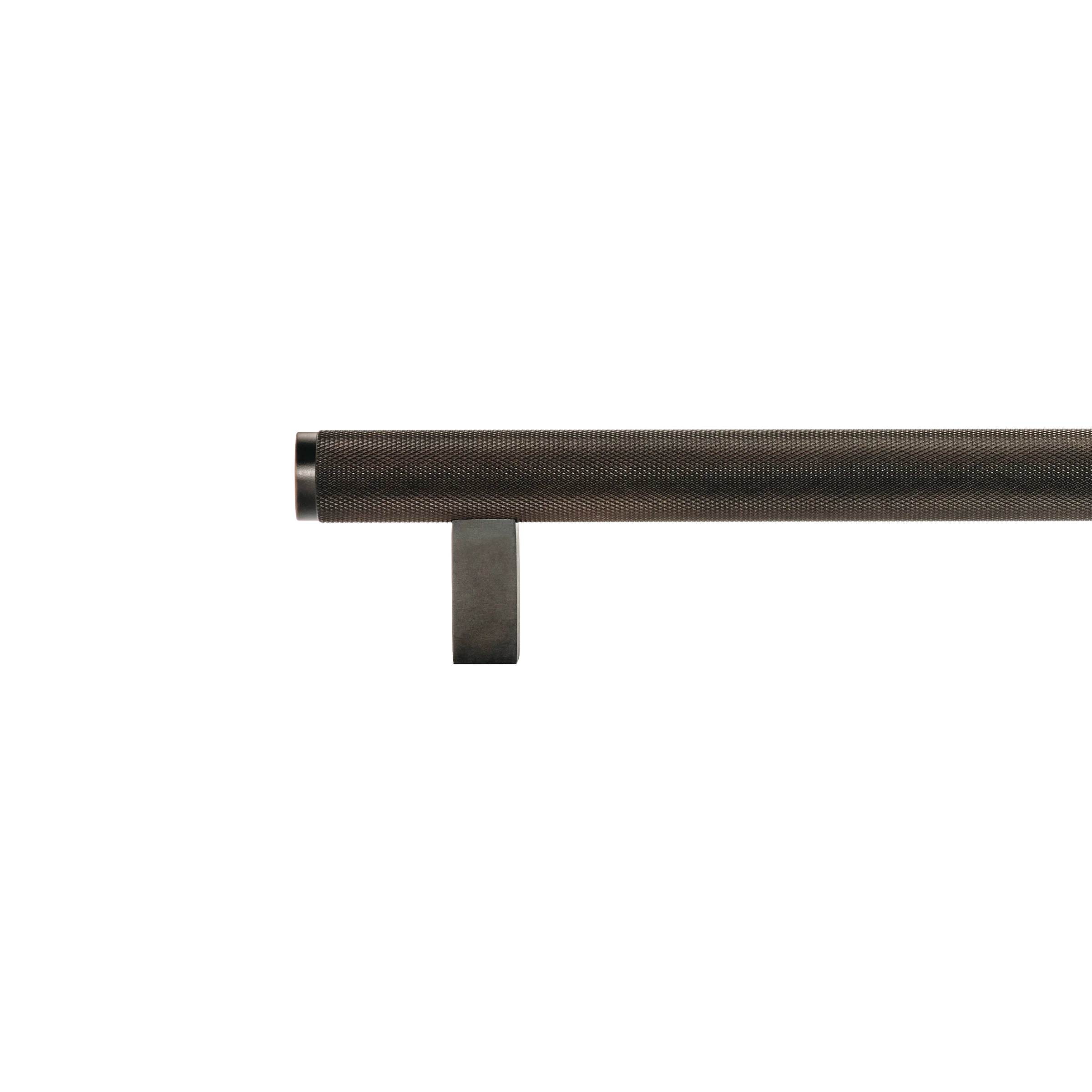 Momo Bellevue Knurled Appliance Pull Solid Brass 416mm Dark Bronze