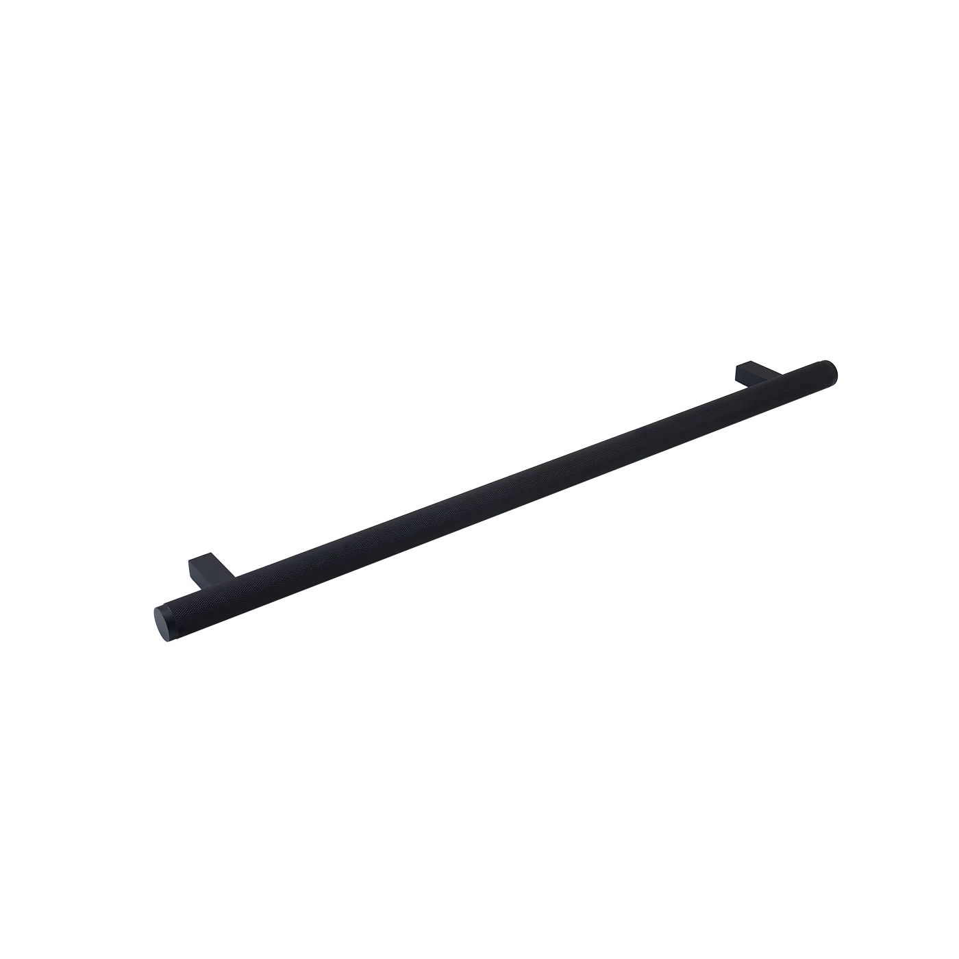 Momo Bellevue Knurled Appliance Pull Solid Brass 416mm Matt Black