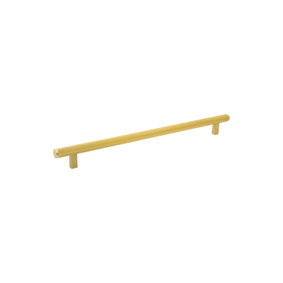 Momo Bellevue Lined Appliance Pull Solid Brass 416mm Brushed Satin Brass