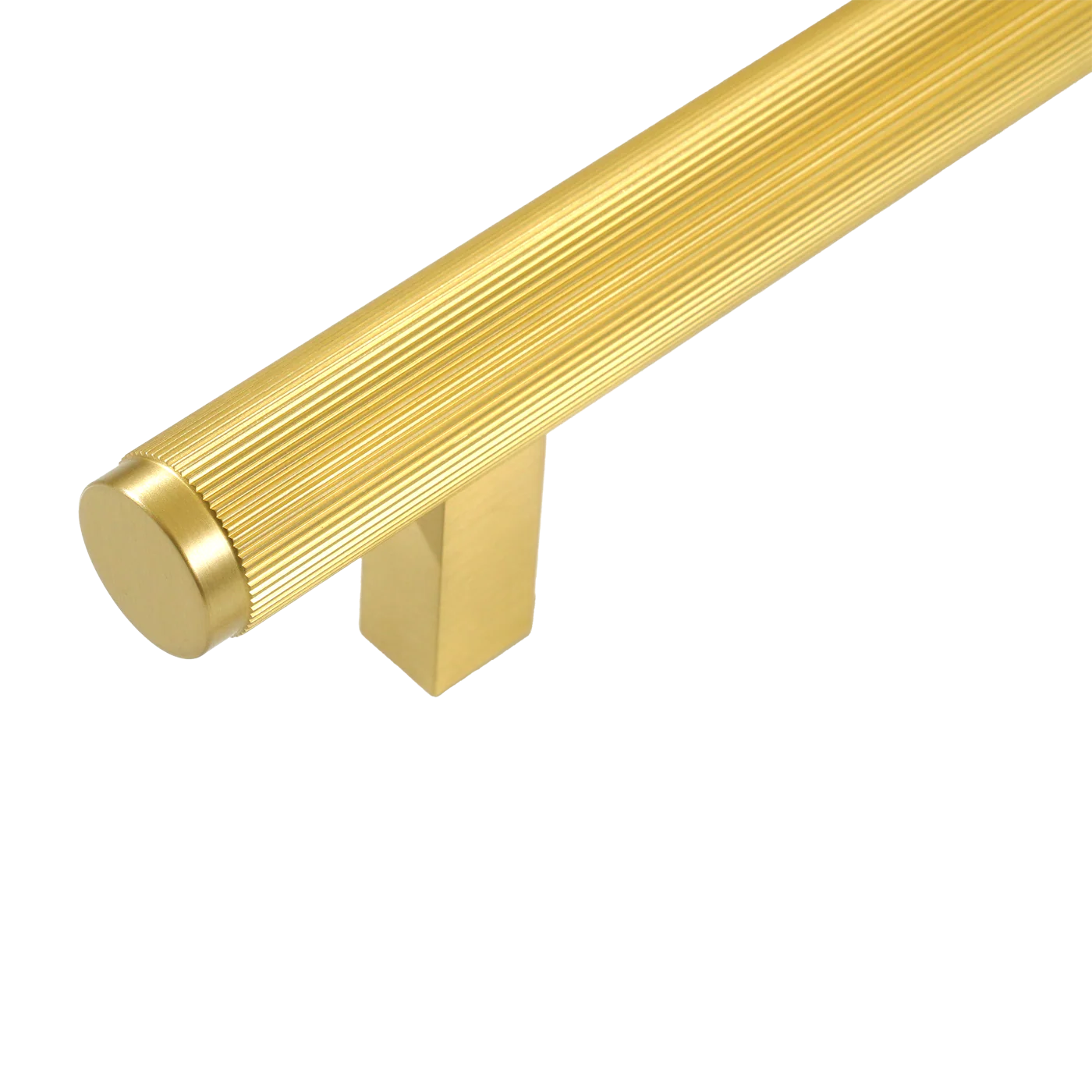 Momo Bellevue Lined Appliance Pull Solid Brass 416mm Brushed Satin Brass