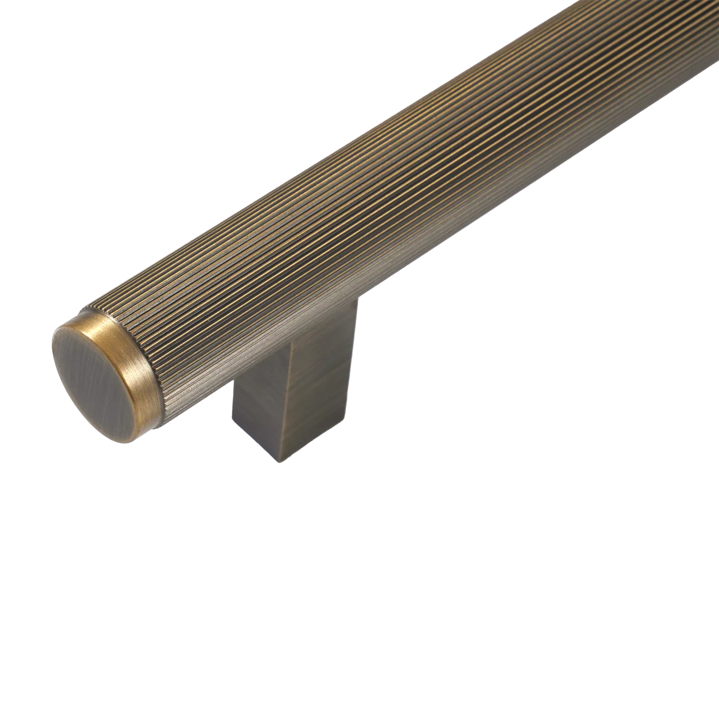 Momo Bellevue Lined Appliance Pull Solid Brass 416mm Dark Brushed Brass