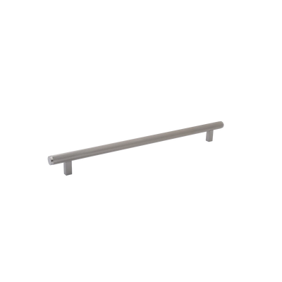 Momo Bellevue Lined Appliance Pull Solid Brass 416mm Dull Brushed Nickel