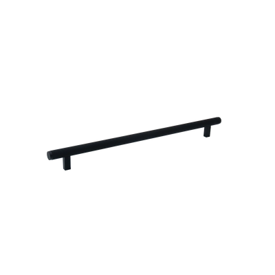 Momo Bellevue Lined Appliance Pull Solid Brass 416mm Matt Black