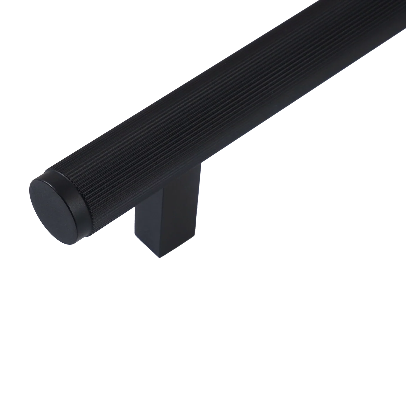Momo Bellevue Lined Appliance Pull Solid Brass 416mm Matt Black