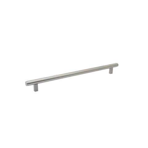 Momo Bellevue Plain Appliance Pull Solid Brass 416mm Dull Brushed Nickel