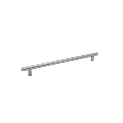 Momo Bellevue Plain Appliance Pull Solid Brass 416mm Dull Brushed Nickel