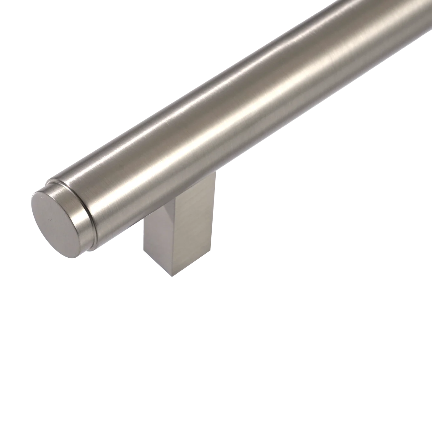 Momo Bellevue Plain Appliance Pull Solid Brass 416mm Dull Brushed Nickel