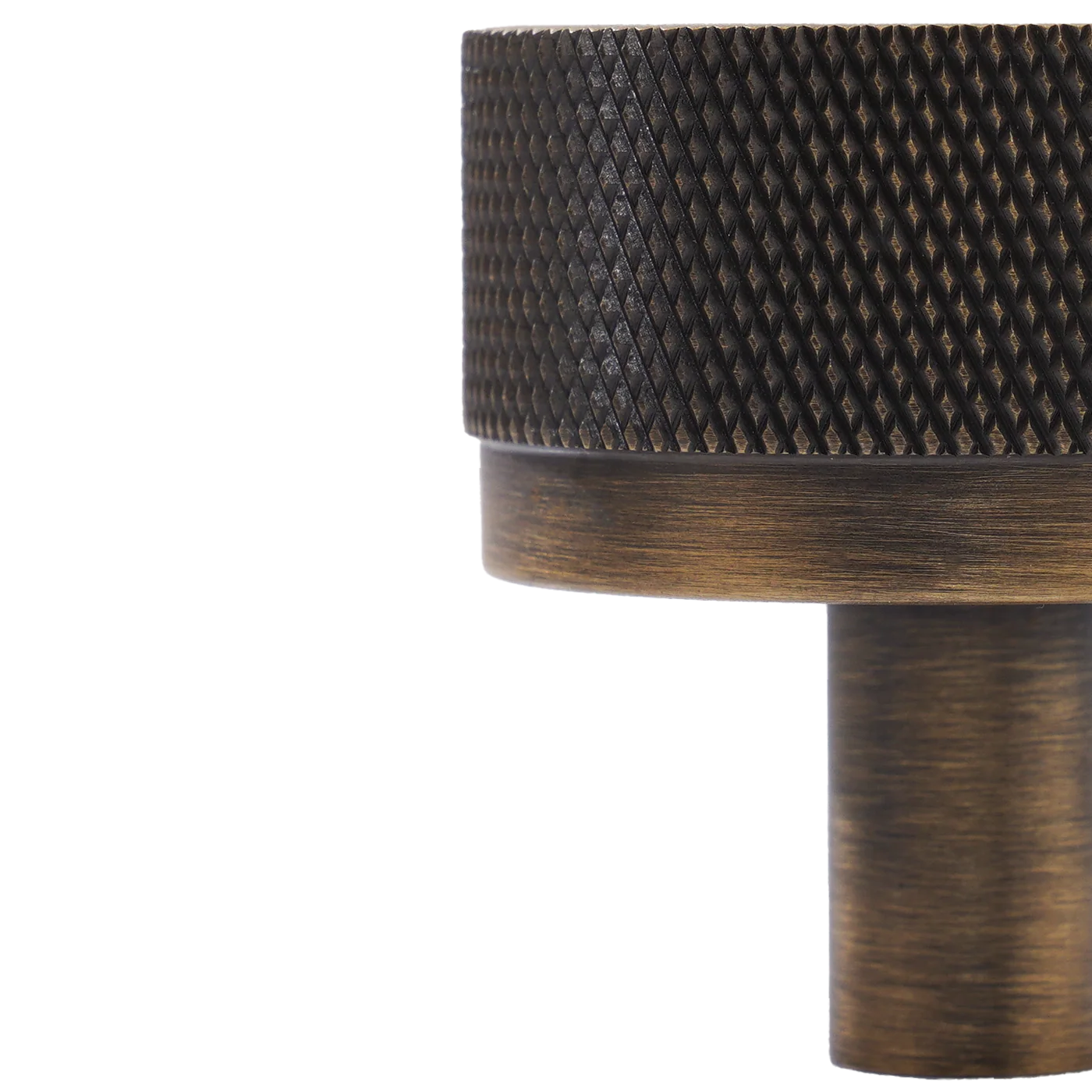 Momo Bellevue Knurled Knob Solid Brass 35mm Bronze