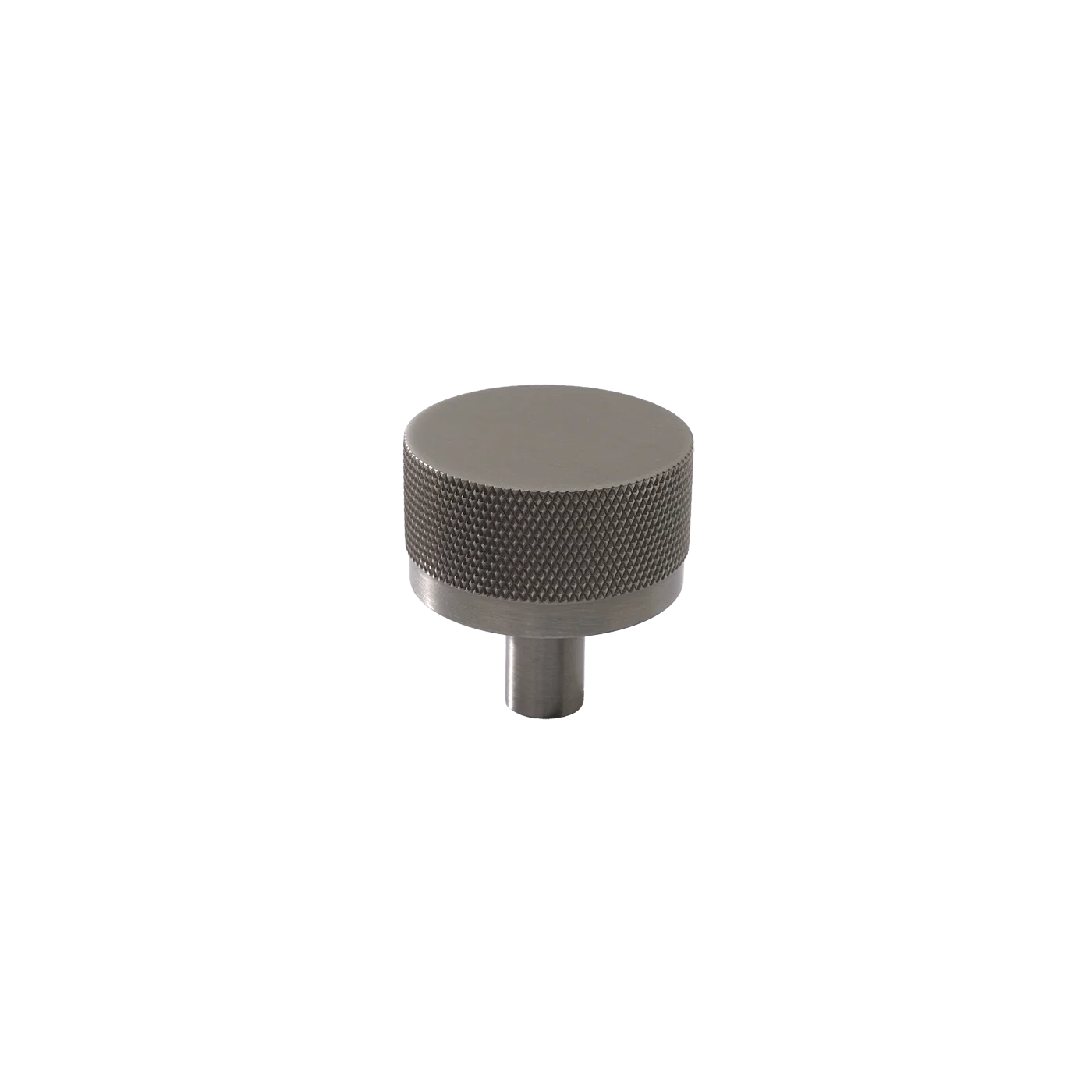 Momo Bellevue Knurled Knob Solid Brass 35mm Dull Brushed Nickel